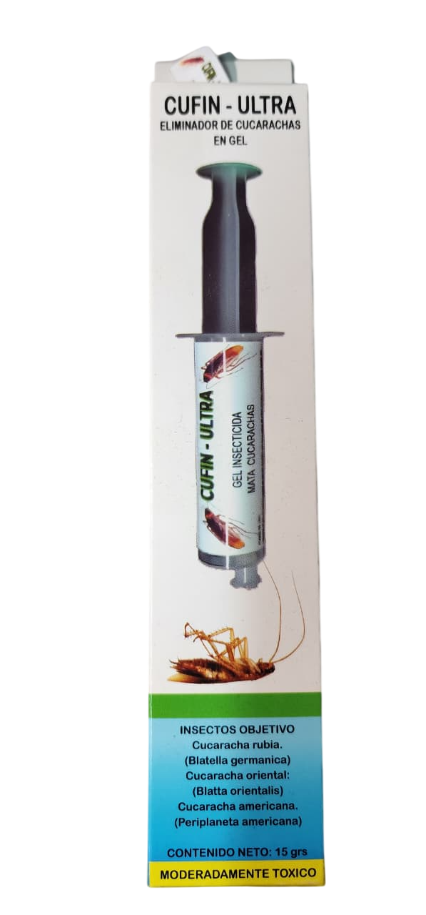CUFIN - ULTRA  ELMINADOR DE CUCARACHAS EN GEL 15grms