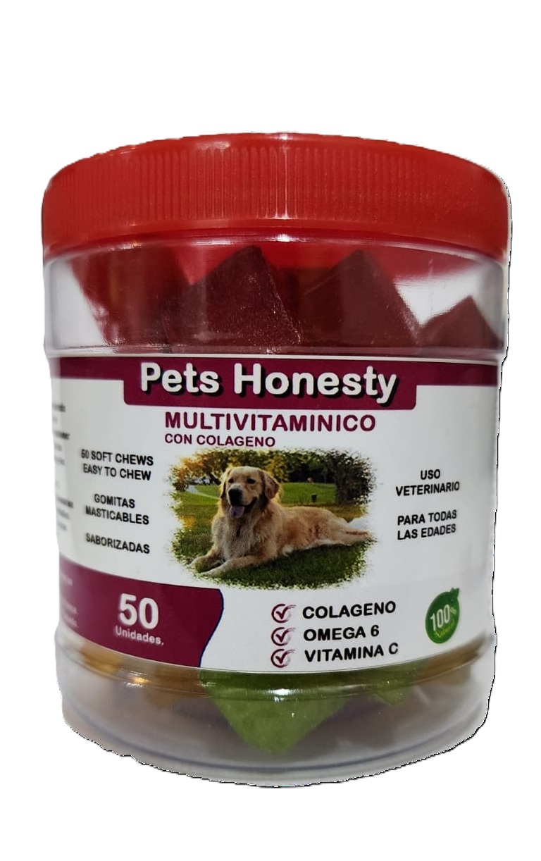 Pets honesty 50 gomitas colágeno